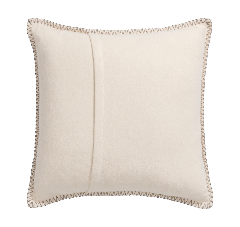 Flanellkissen SYLT uni 50/50 cm