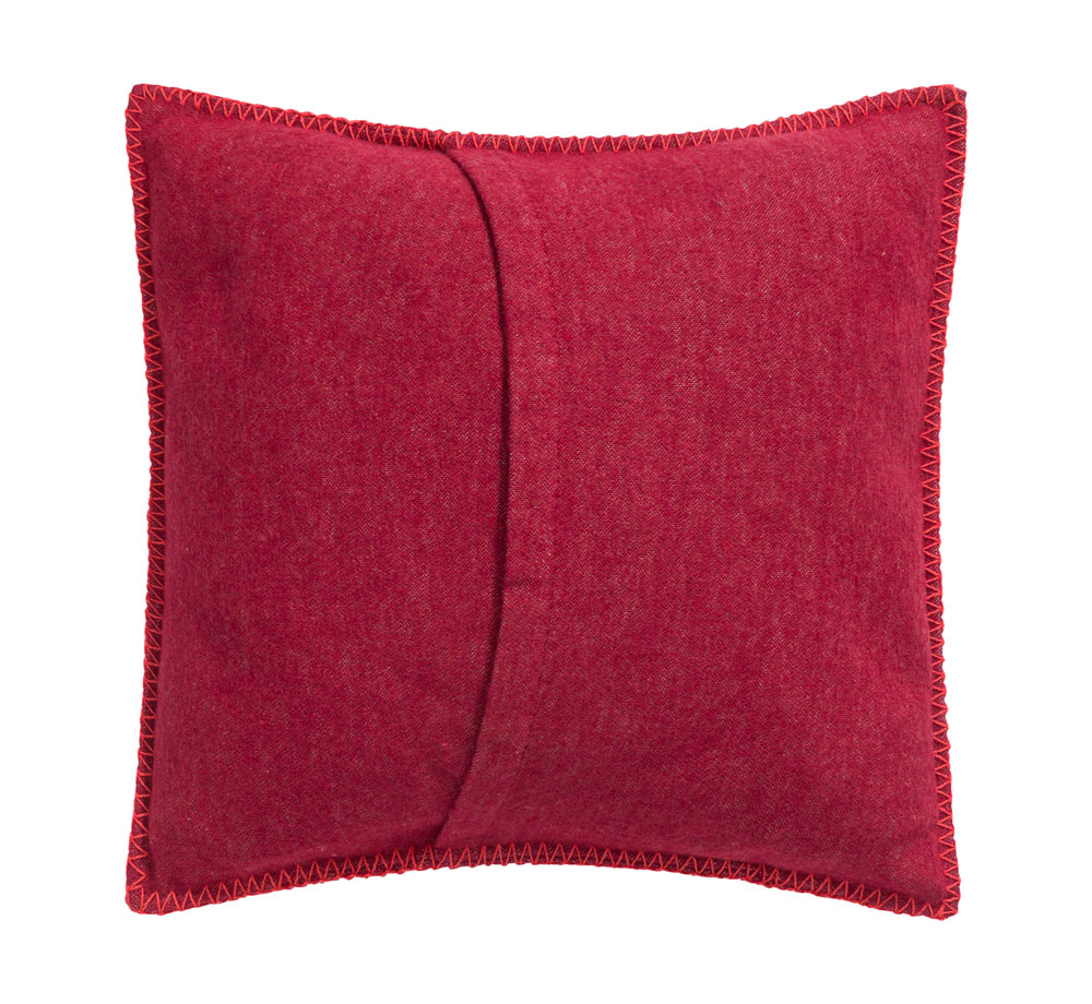 Flanellkissen uni SYLT 40/40 cm