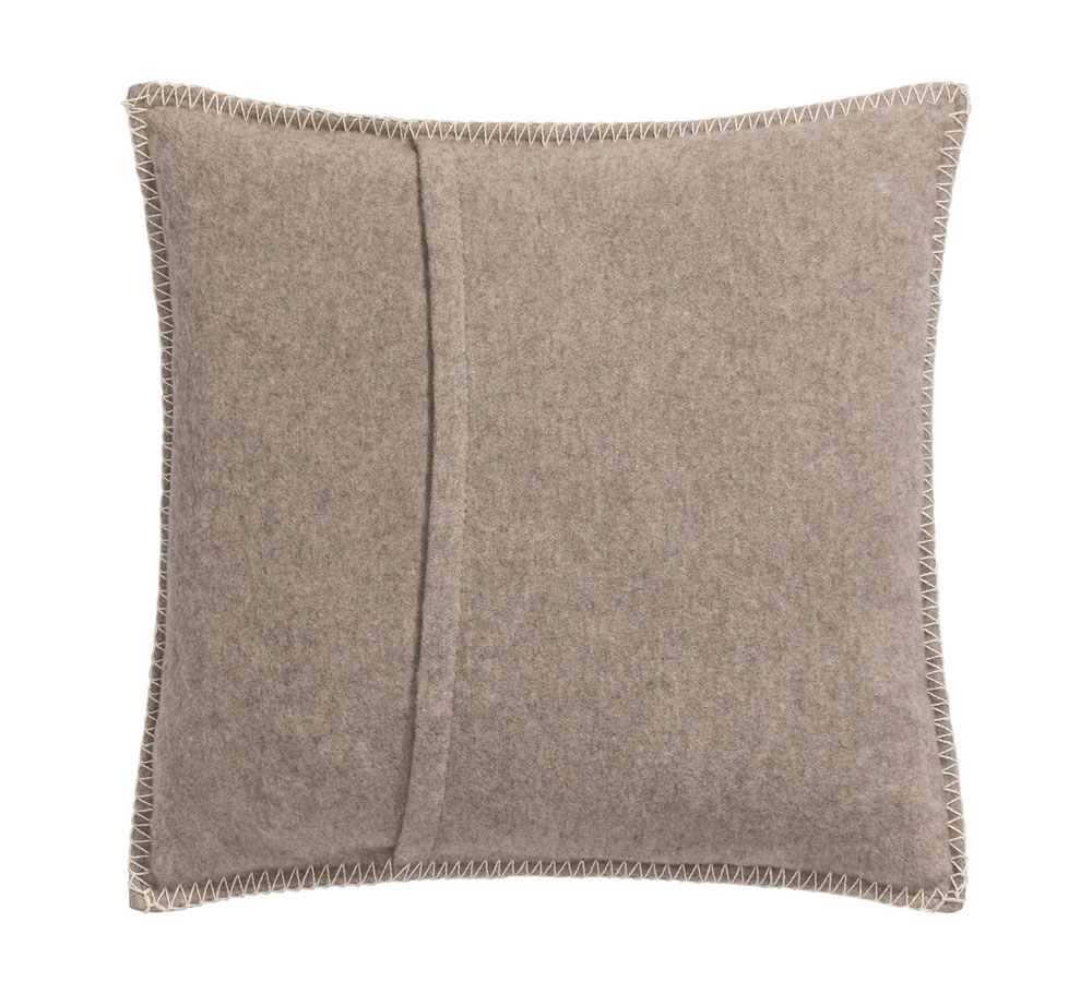 Flanellkissen uni SYLT 40/40 cm