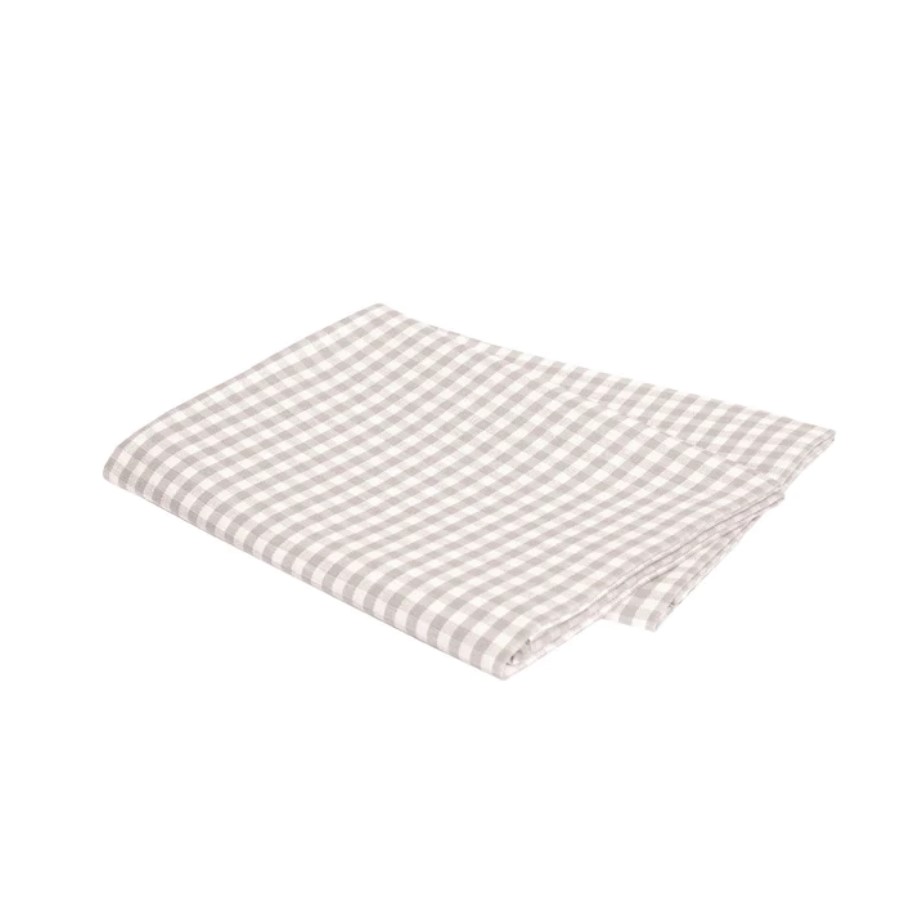 Halbleinen-Geschirrtuch KARO 47/70 cm