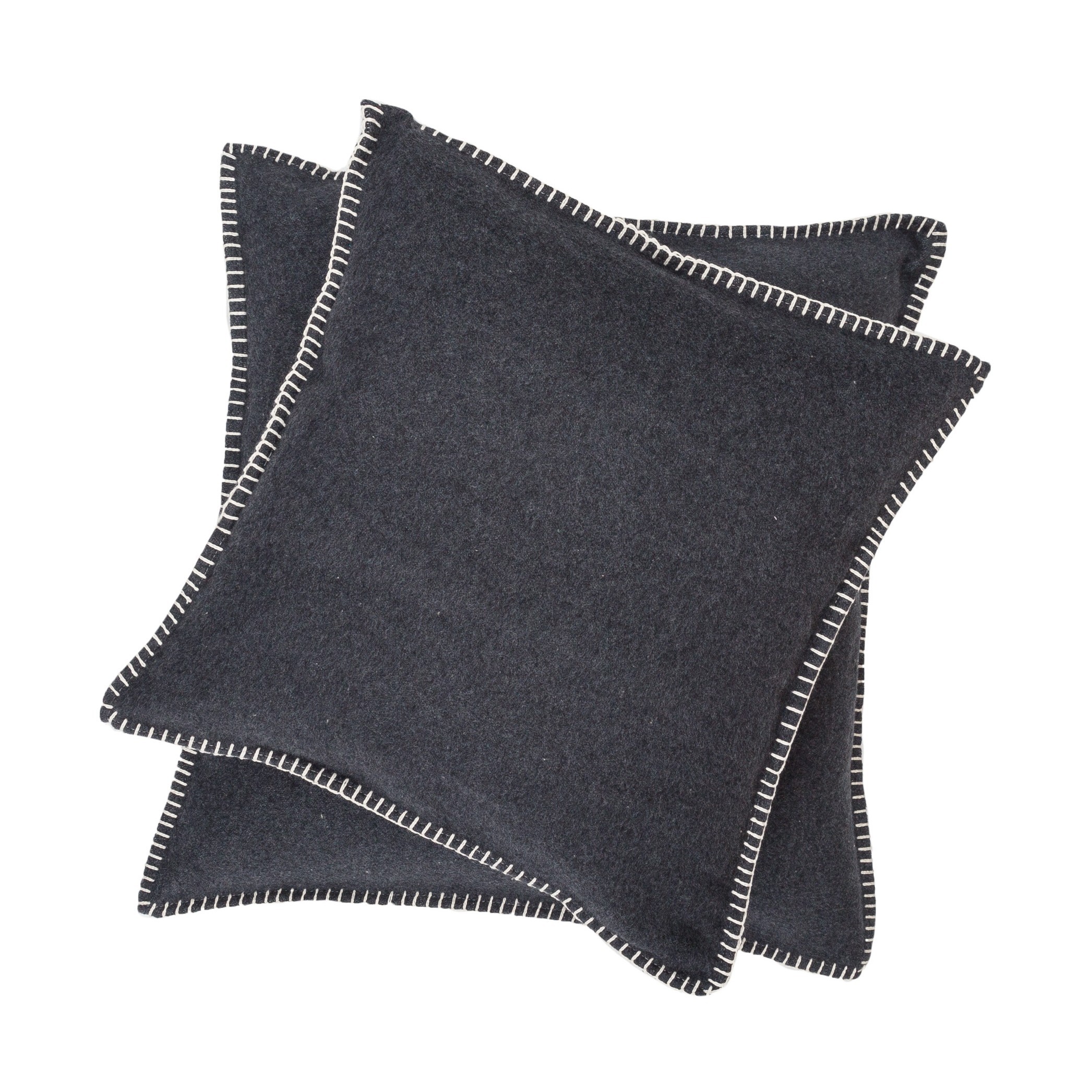 Flanellkissen uni SYLT 40/40 cm