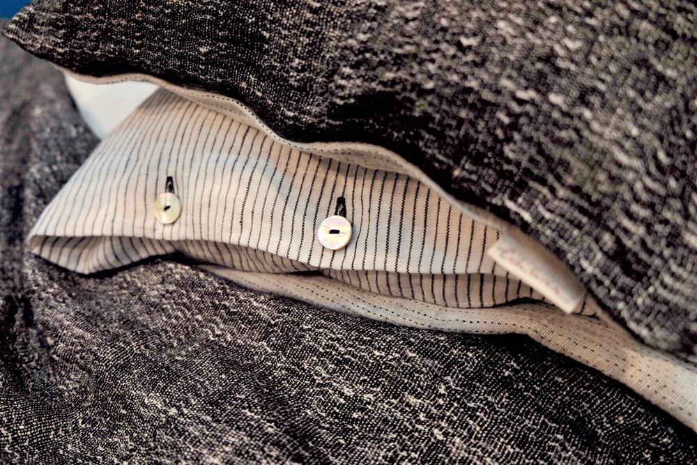 Leinen-Kissen SVETE 40/40 cm