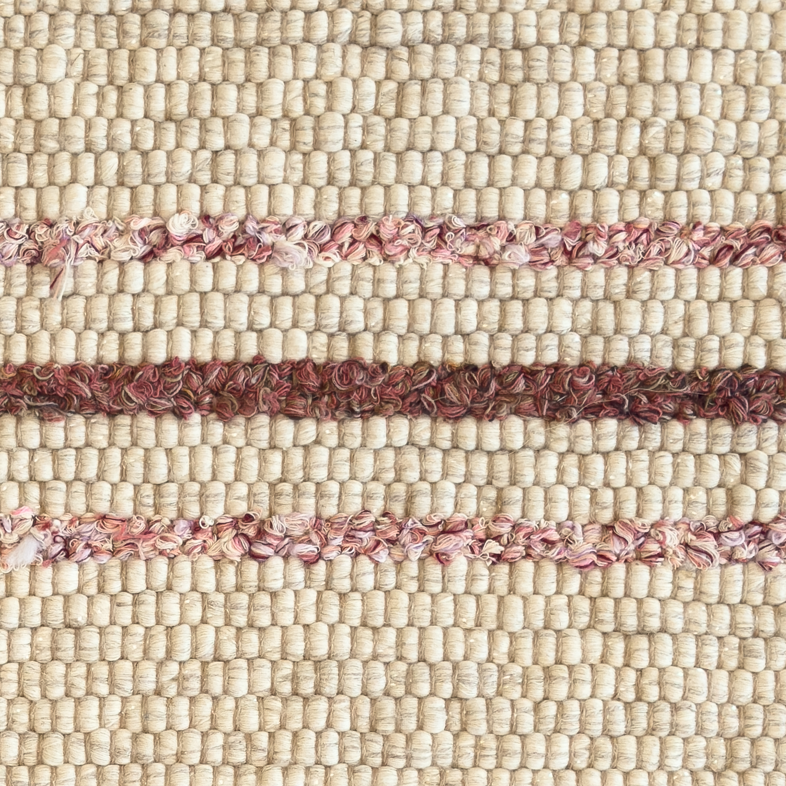 RIO Streifen BW beige/pink - 70/160 cm