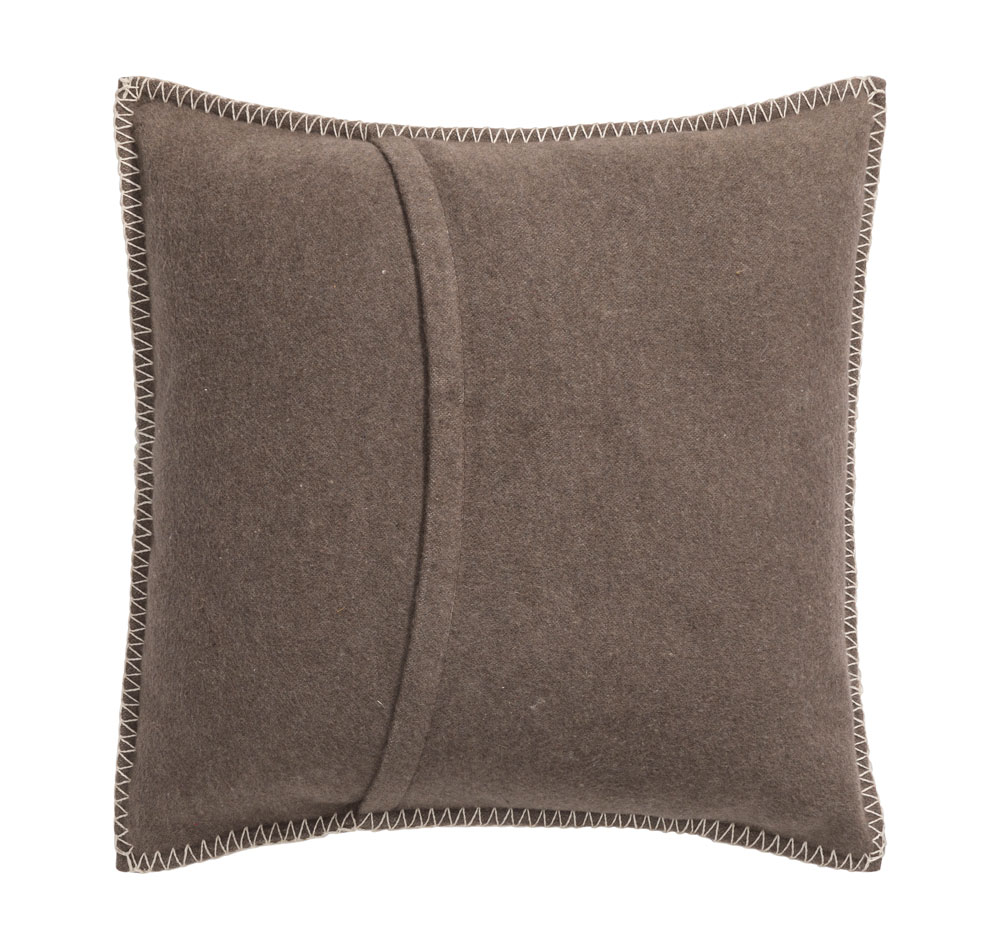 Flanellkissen uni SYLT 40/40 cm